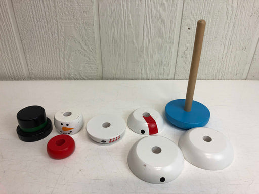 secondhand Melissa & Doug Snowman Stacker