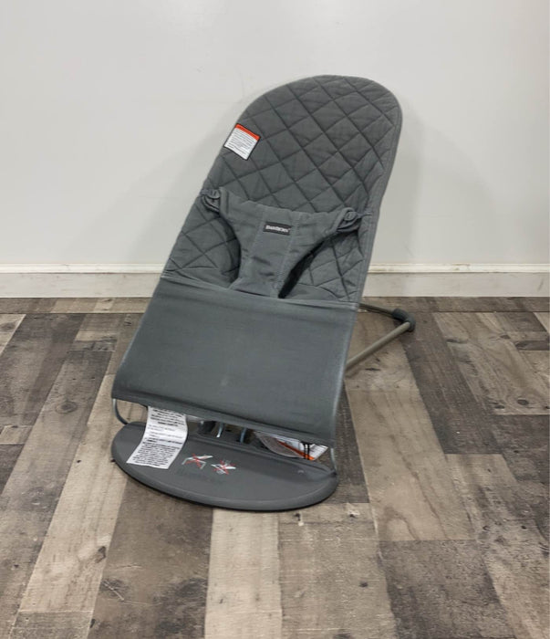 used BabyBjorn Bouncer Bliss, Anthracite, Cotton