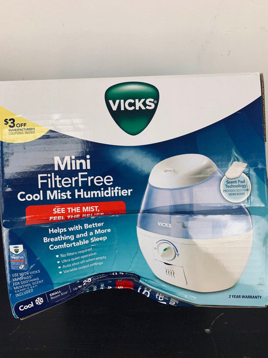 used Vick’s Mini Filter Free Cool Mist Humidifier