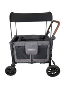 used Wonderfold W2 Luxe Multifunctional Double Stroller Wagon, 2023, Charcoal Gray