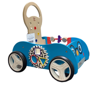 used Baby Einstein Discovery Buggy Wooden Activity Walker & Wagon