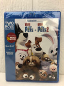 used Illumination Entertainment Secret Life Of Pets 1 & 2 Blu-Ray