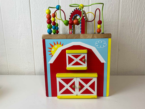 used ALEX Toys Wooden Activity Cube, My Busy Farm