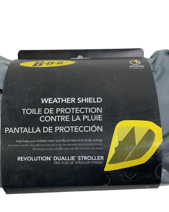 secondhand BOB Weather Shield For Duallie Strollers