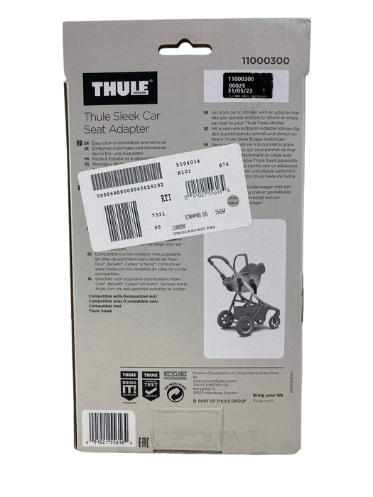 secondhand Thule Sleek Car Seat Adapter For Maxi-Cosi