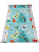 used Skip Hop Reversible Foam Play Mat, Little Traveler