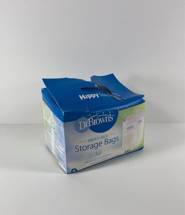 used Dr. Brown's Breast Milk Storage Bags, 100 Count