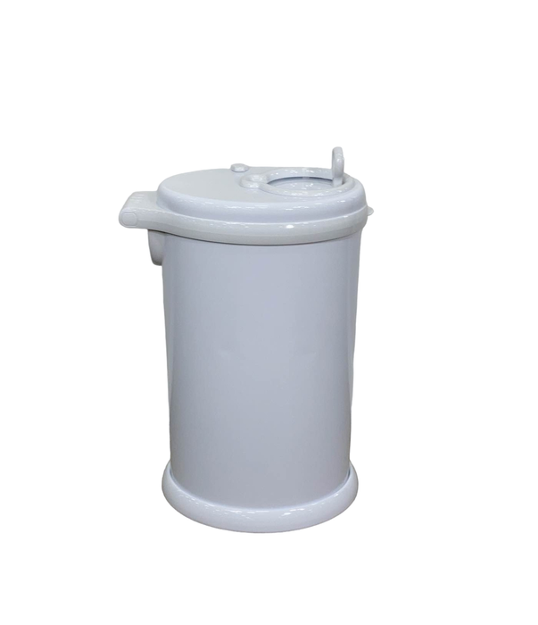 used Ubbi Diaper Pail, White