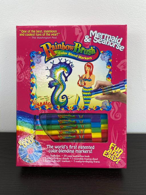 used Rainbow Brush Color Blending Markers Kit, Mermaid and Seahorse