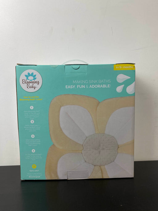 secondhand Blooming Bath Baby Bath, Lotus in white/yellow