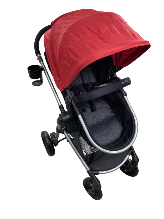 used Evenflo Pivot Modular Stroller, 2022, Salsa Red