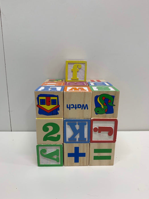 used Alphabet Blocks