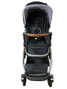 secondhand Mockingbird Single to Double Stroller, Silver with Penny Leather, Black , Windowpane, 2022