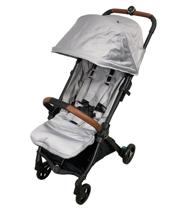 used Silver Cross Jet 3 Super Compact Stroller, 2022, Silver