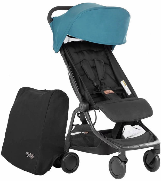 used Mountain Buggy Nano V3 Stroller, Teal, 2022