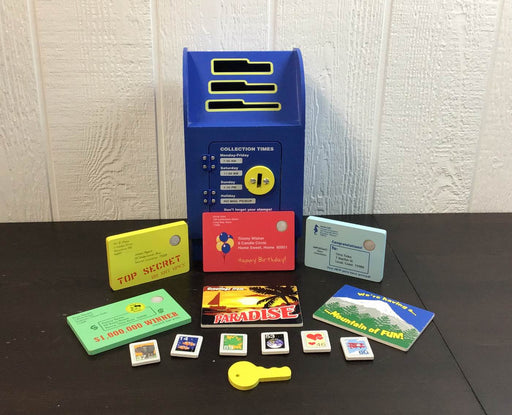 used Melissa & Doug Stamp And Sort Wooden Mailbox Activity Toy