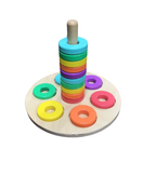 used Lovevery Flexible Wooden Stacker