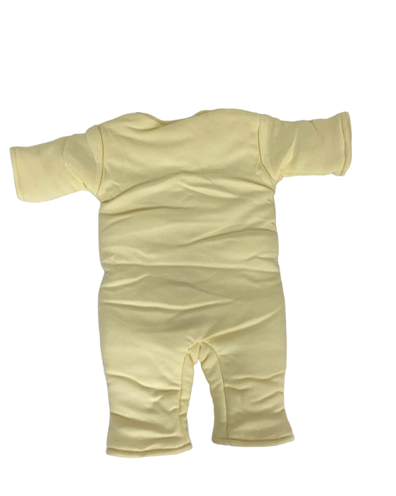 secondhand Baby Merlin's Magic Sleepsuit, Small 3-6 Months, Fleece, Yellow