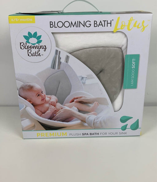 used Blooming Bath Baby Bath Lotus, Gray-Gray