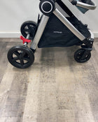 Mompush Ultimate 2 Baby Stroller, 2022, Sage with Silver Frame 