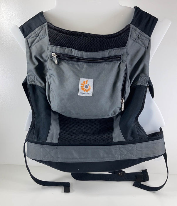 used Ergobaby Performance Carrier, -Charcoal Black