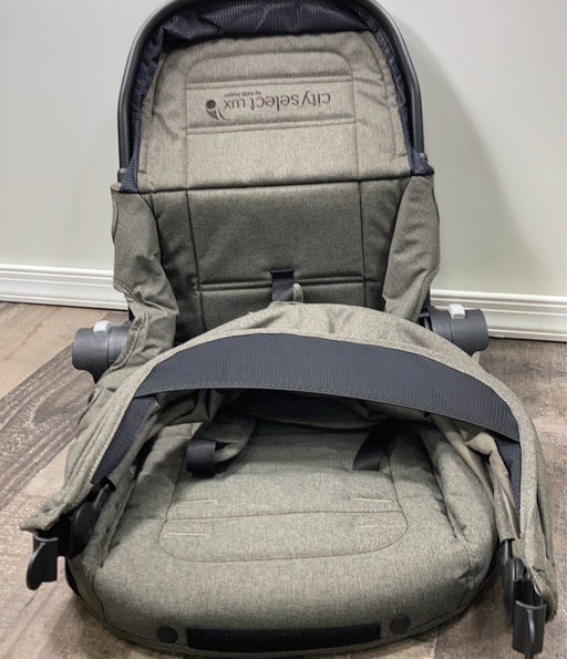 secondhand Baby Jogger City Select LUX Second Seat Kit, Taupe