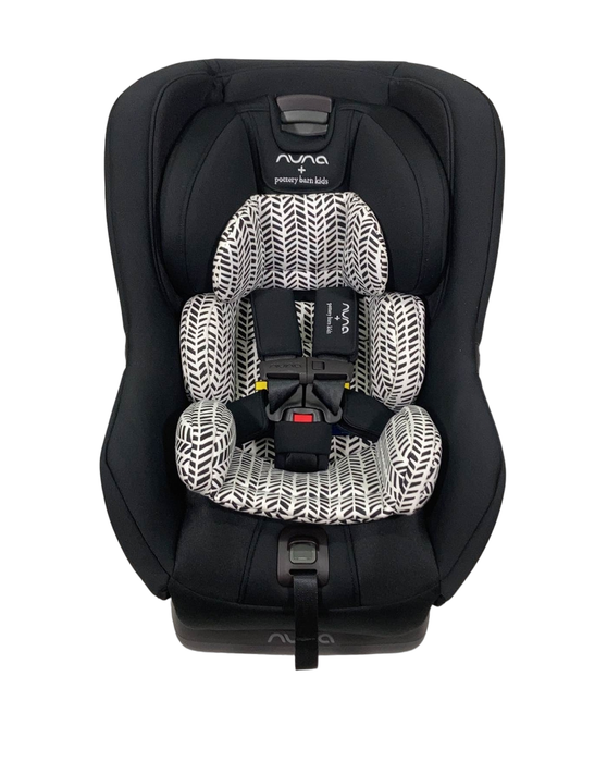 secondhand Nuna RAVA Convertible Car Seat, Pottery Barn Kids-Broken Arrow Caviar, 2022