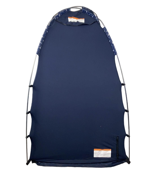 secondhand SlumberPod 3.0 Sleep Canopy, Navy with Night Sky Accents