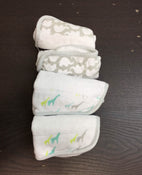 used Just Born Washcloth 4 Pack