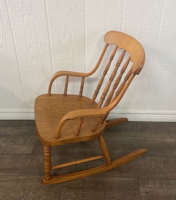 used Child’s Wooden Rocking Chair