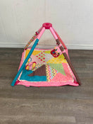 used Infantino Go GaGa Deluxe Twist and Fold Baby Activity Tummy Time Gym, Pink