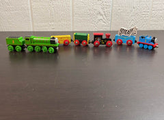 used BUNDLE Wooden Trains