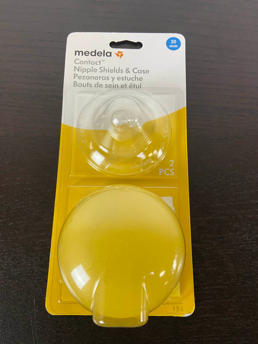 used Medela Contact Nipple Shields and Case