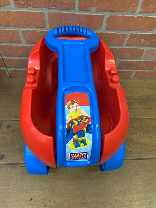 secondhand Mega Bloks First Builders Block Scooping Wagon