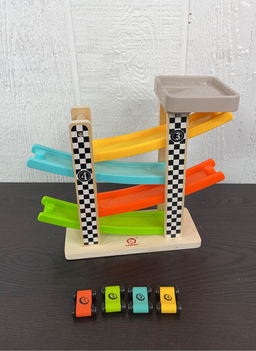 used Top Bright Wooden Car Ramp Race Track