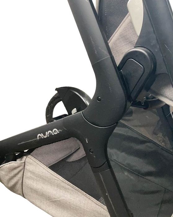 used Nuna Demi Grow Stroller, 2021, Frost