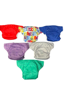 used BumGenius Freetime All-In-One Cloth Diapers, 6 Pk