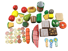 secondhand BUNDLE Melissa & Doug Wooden Food Bundle