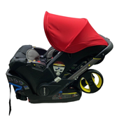 secondhand Doona Infant Car Seat & Stroller Combo, 2022, Flame Red