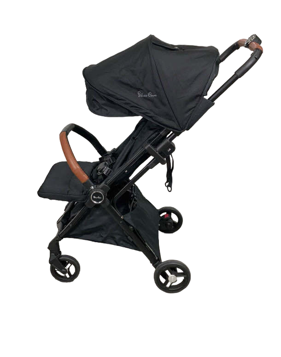 secondhand Silver Cross Jet 3 Super Compact Stroller, 2022, Black