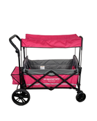 used Wonderfold X2 Push + Pull Double Stroller Wagon, Pretty-n-Pink, 2023