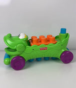 secondhand Fisher Price Musical Croc Block Wagon