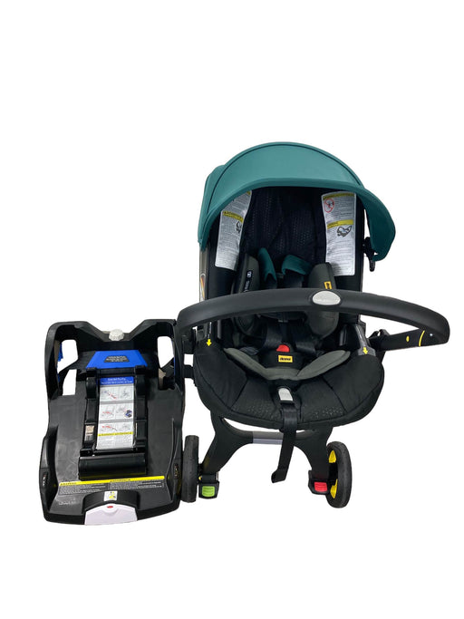 used Doona Infant Car Seat & Stroller Combo, 2022, Racing Green