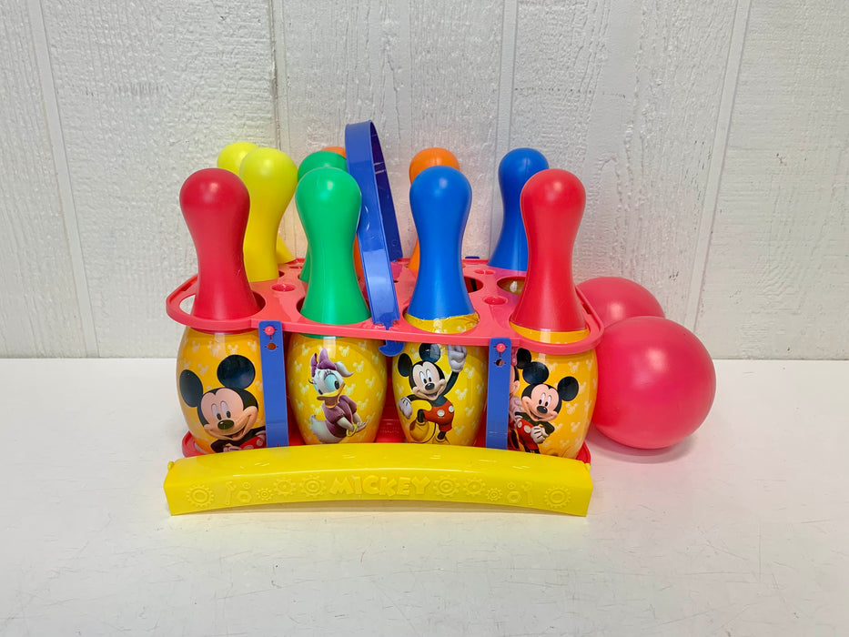 used Disney Mickey Mouse and Friends Bowling Set