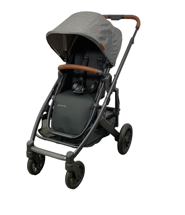 secondhand UPPAbaby CRUZ V2 Stroller, 2022, Greyson (Charcoal Melange)