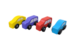 used Melissa & Doug Wooden Cars