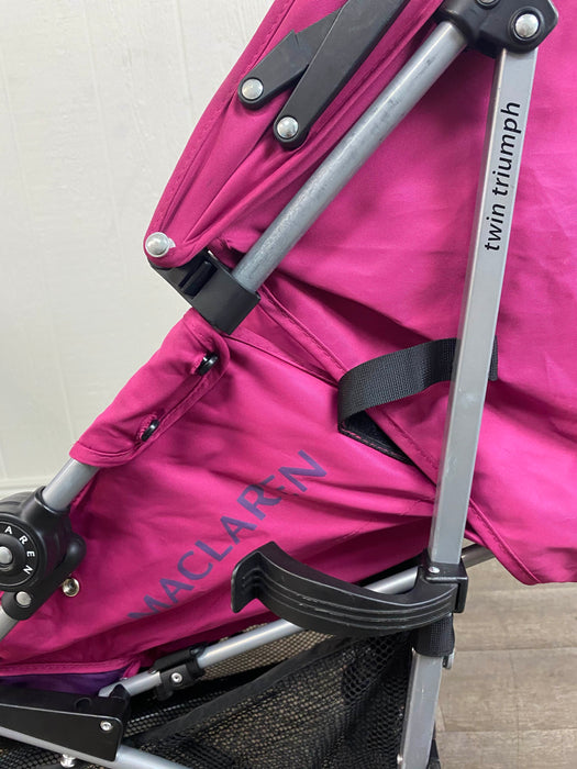 used MacLaren Twin Triumph Stroller