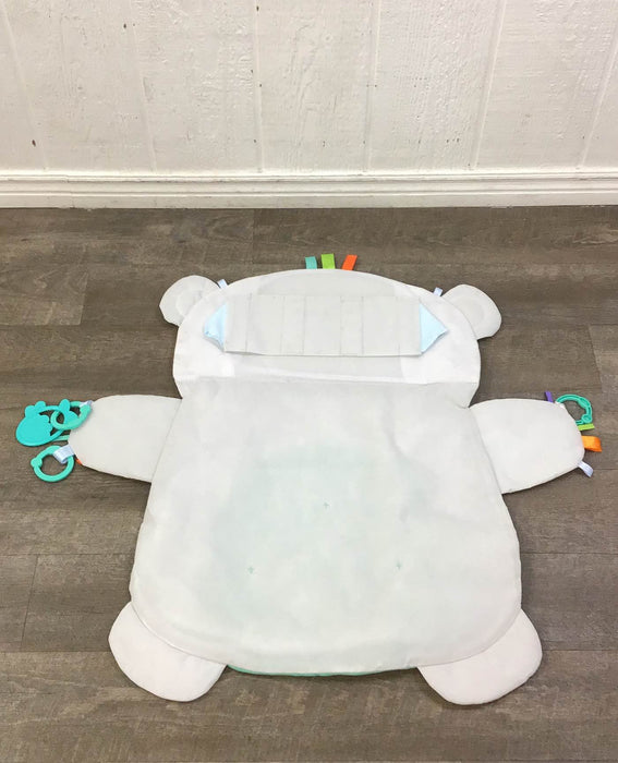 secondhand Bright Starts Tummy Time Prop & Play Mat, Polar Bear