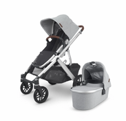 secondhand UPPAbaby VISTA V2 Stroller, 2020, Stella (Grey Brushed Melange)