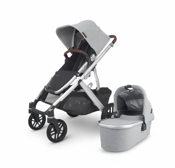 secondhand UPPAbaby VISTA V2 Stroller, 2020, Stella (Grey Brushed Melange)